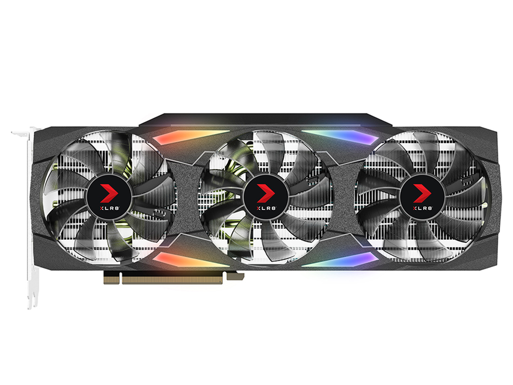 GeForce RTX 3070 Ti 8GB XLR8 �Q�[�~���O UPRISING EPIC-X RGB �g���v���t�@�� VCG3070T8TFXMPB [PCIExp 8GB]