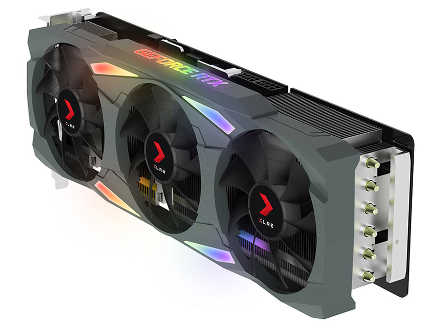 GeForce RTX 3070 Ti 8GB XLR8 �Q�[�~���O UPRISING EPIC-X RGB �g���v���t�@�� VCG3070T8TFXMPB [PCIExp 8GB]