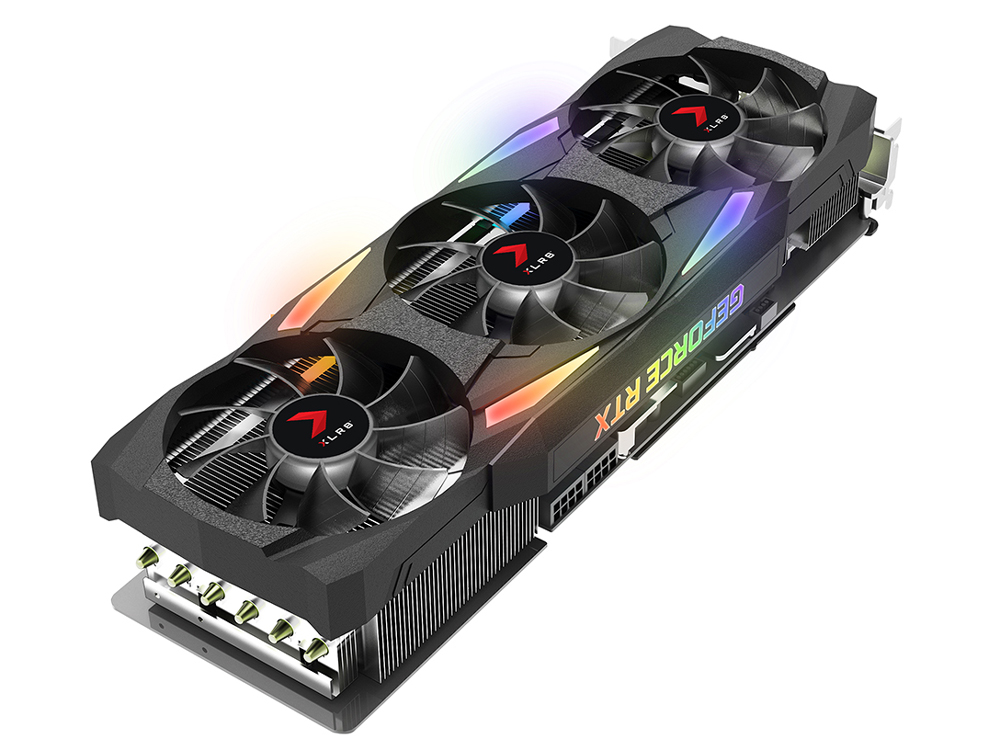 GeForce RTX 3070 Ti 8GB XLR8 �Q�[�~���O UPRISING EPIC-X RGB �g���v���t�@�� VCG3070T8TFXMPB [PCIExp 8GB]