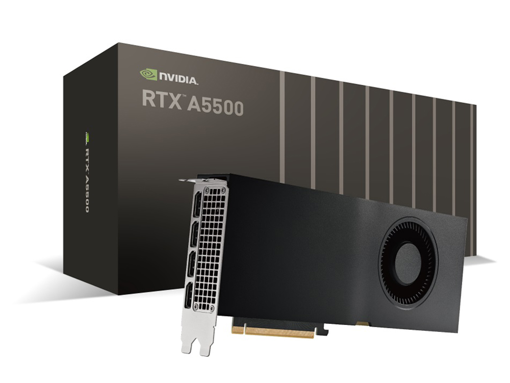 NVIDIA RTX A5500 ENQRA5500-24GER [PCIExp 24GB] �̐��i�摜