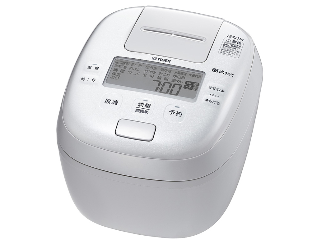 TIGER圧力IHジャー JPI-Y100-WY 5．5合 炊飯器 ホワイト タイガー魔法瓶 炊きたて JPI-Y100-WY [ピュアホワイト] 価格
