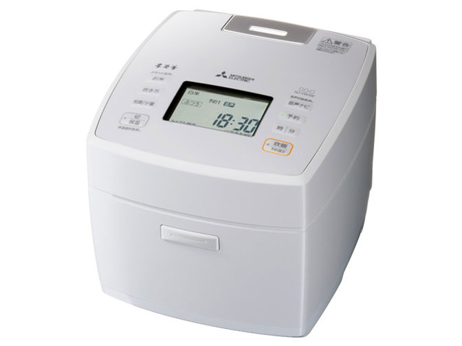 三菱電機 炊飯器 5.5合 IH式 本炭釜 白雪 NJ-VW10F-W 三菱電機 本炭釜 NJ-VW10F-W [白雪] 価格比較 - 価格.com