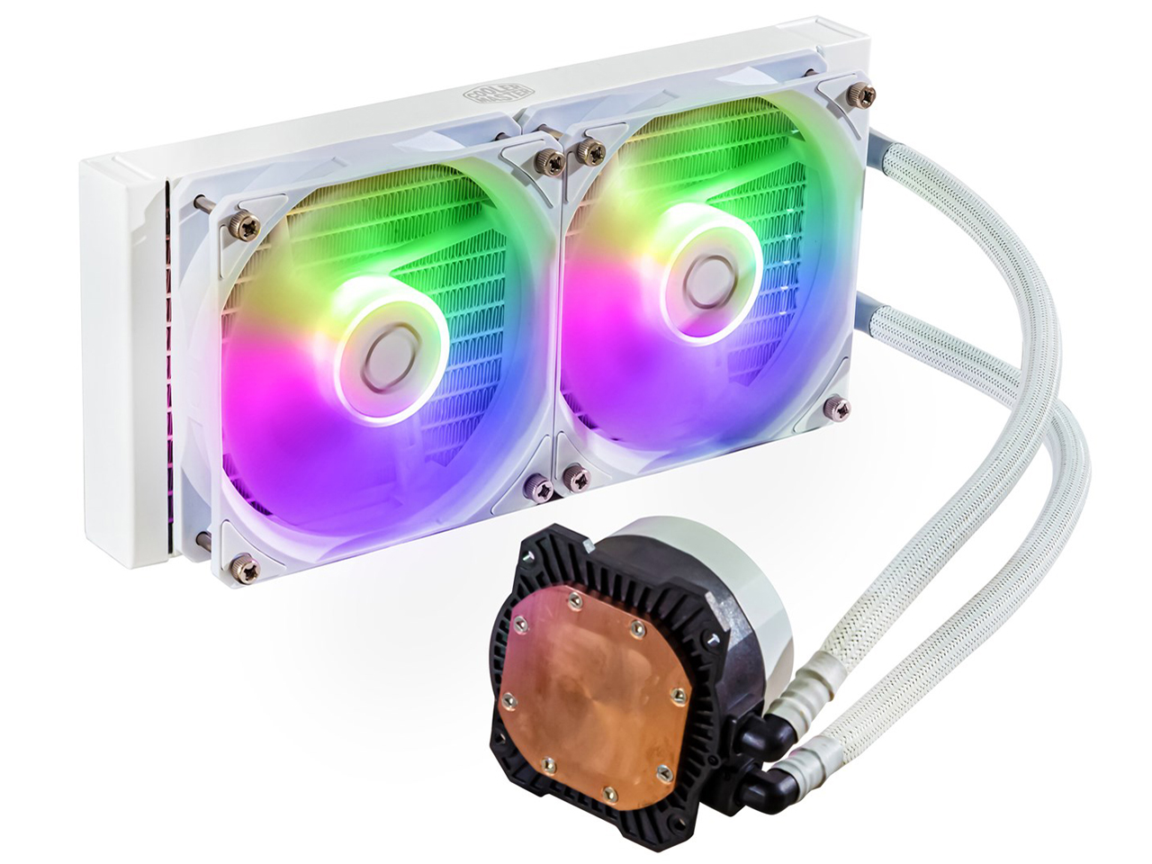 MasterLiquid 240L Core ARGB White MLW-D24M-A18PZ-RW [�z���C�g]