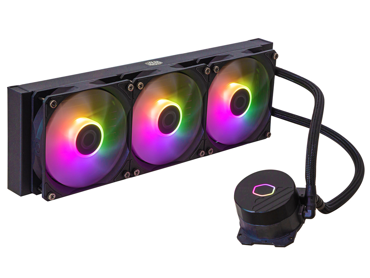 MasterLiquid 360L Core ARGB MLW-D36M-A18PZ-R1 [�u���b�N] �̐��i�摜