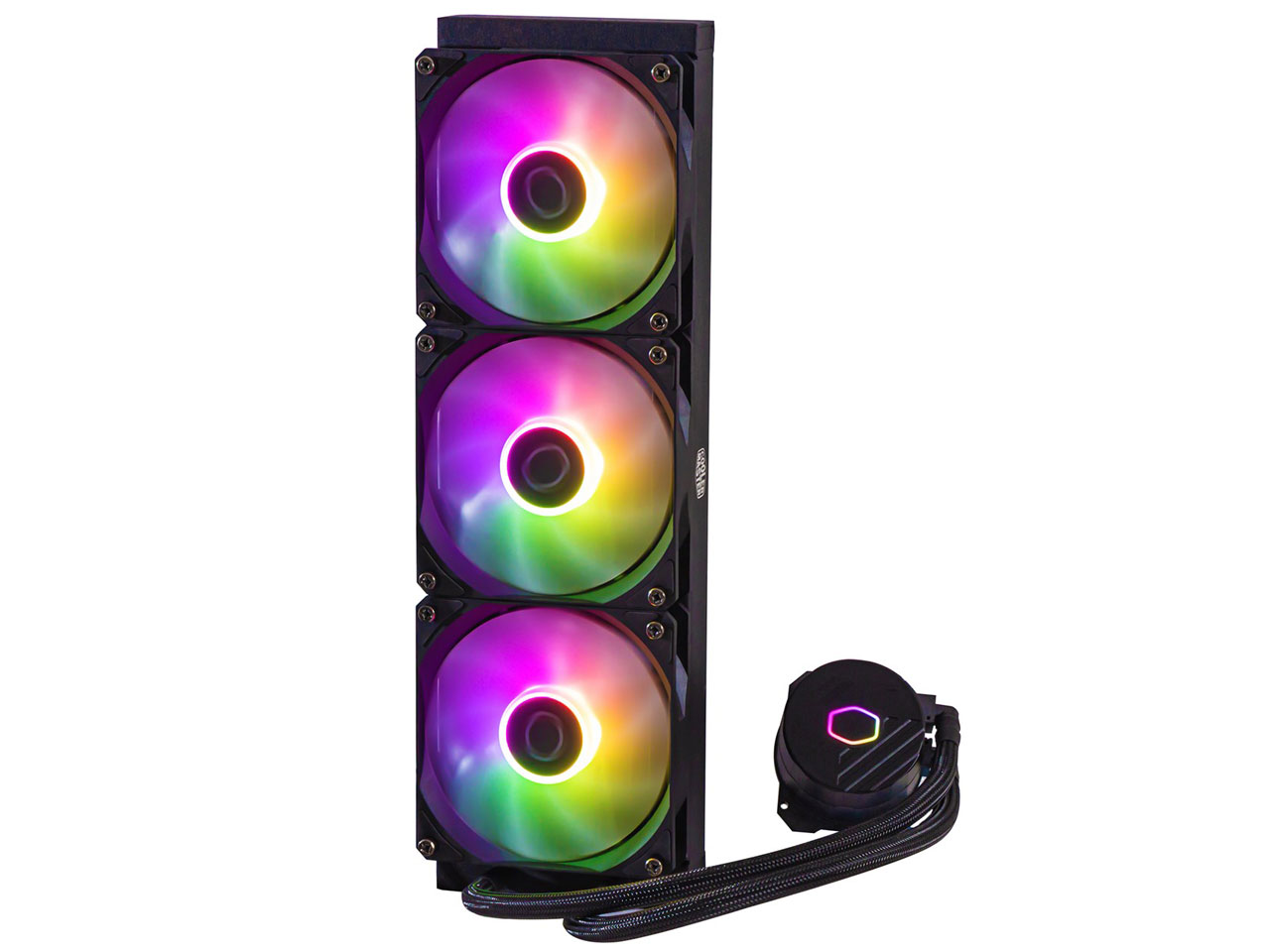 w{3x MasterLiquid 360L Core ARGB MLW-D36M-A18PZ-R1 [ubN] ̐i摜