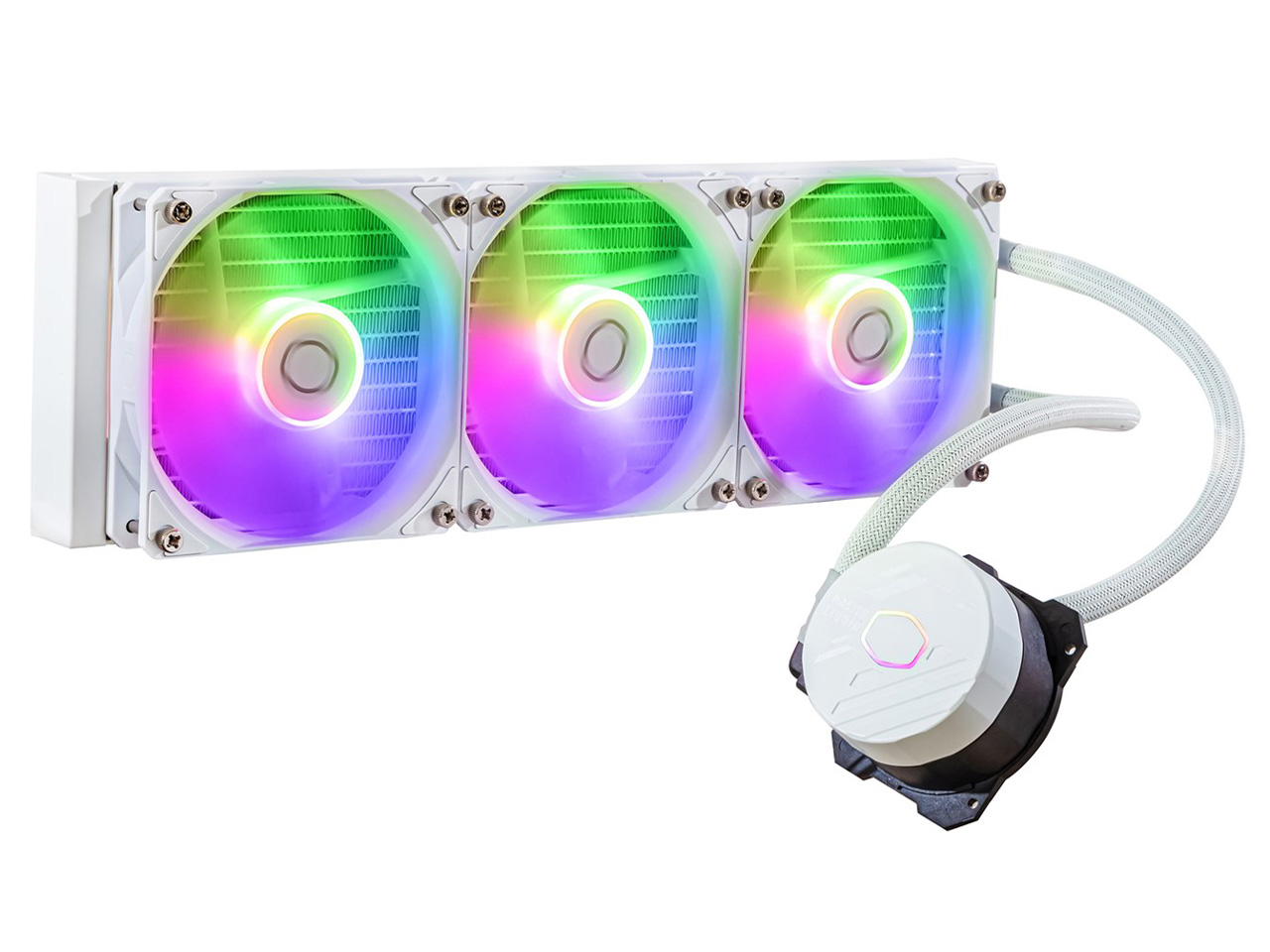 MasterLiquid 360L Core ARGB White MLW-D36M-A18PZ-RW [zCg] ̐i摜
