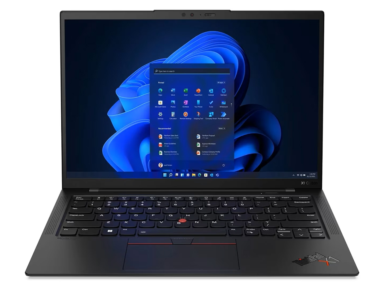 ThinkPad X1 Carbon Gen 10 21CB0026JP [�u���b�N] �̐��i�摜