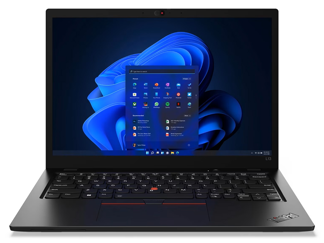 ThinkPad L13 Gen 3 21B4001XJP [�u���b�N] �̐��i�摜