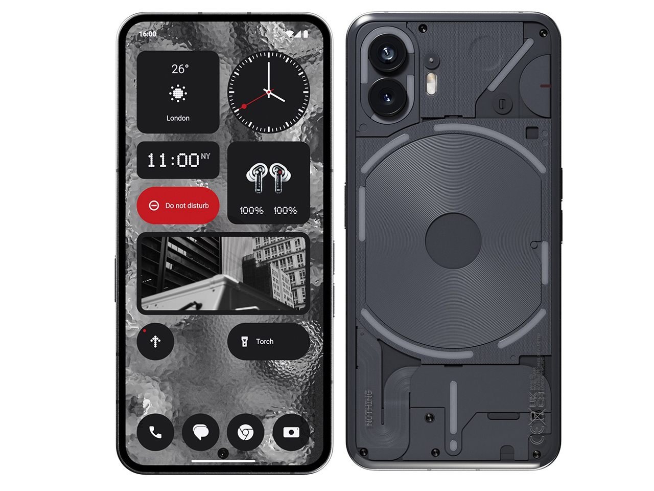 Phone (2) 512GB SIM�t���[ [�O���[] �̐��i�摜