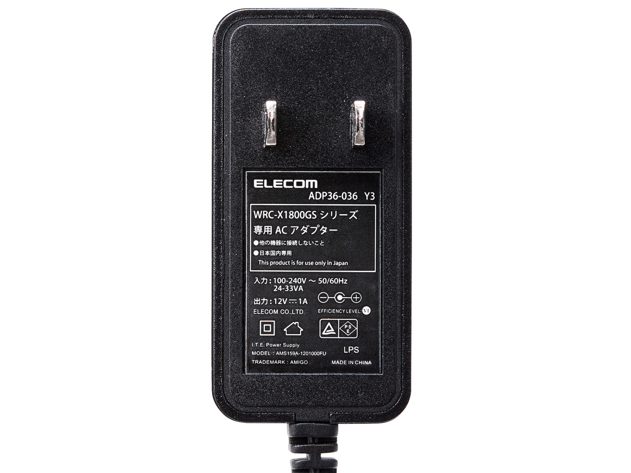 WRC-X1800GSH-B [�u���b�N]