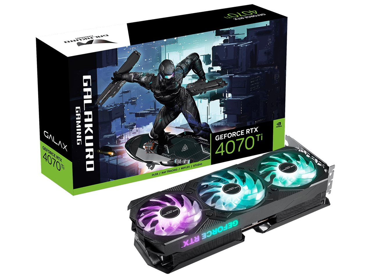 玄人志向 GALAKURO GAMING GG-RTX4070Ti-E12GB/EX/TP2 [PCIExp 12GB