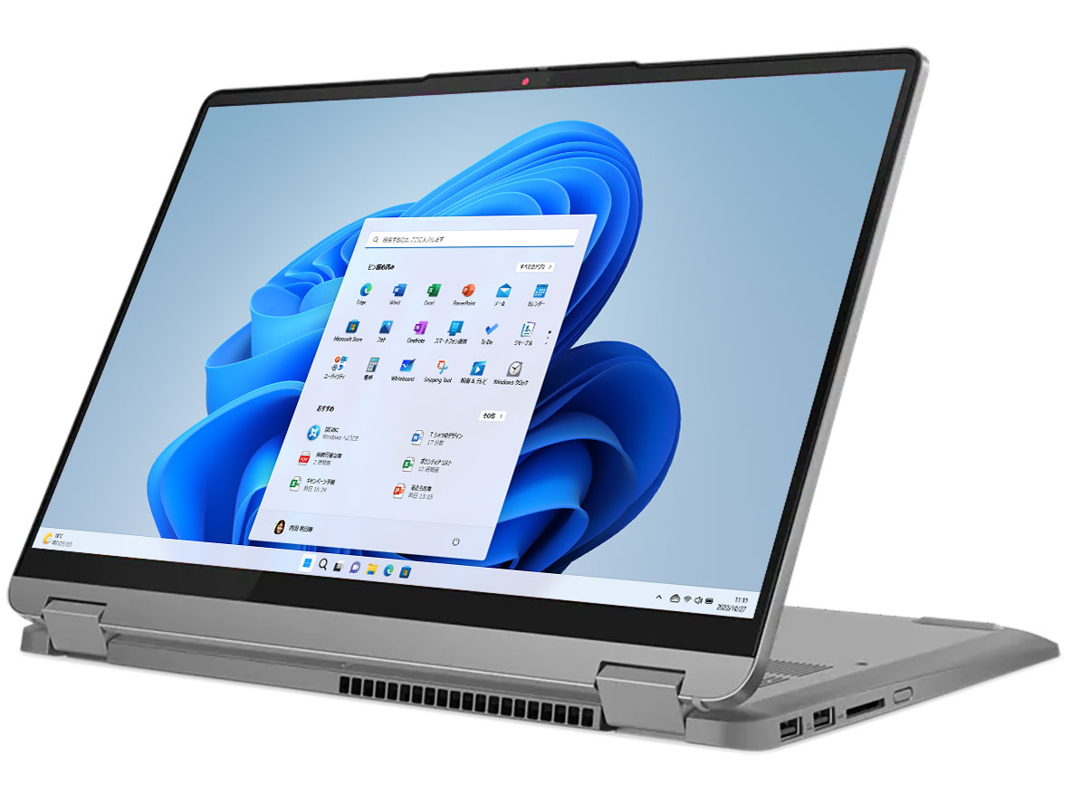 IdeaPad Flex 5 Gen 8 AMD Ryzen 5 7530U�E8GB�������[�E256GB SSD�E14�^WUXGA�t������ �}���`�^�b�`�Ή� �G���g���[ 82XXCTO1WW [�A�[�N�e�B�b�N�O���[]