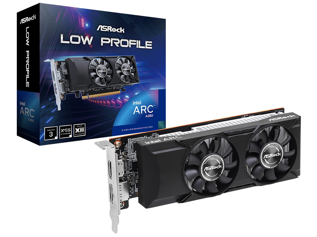 Intel Arc A380 Low Profile 6GB [PCIExp 6GB] �̐��i�摜