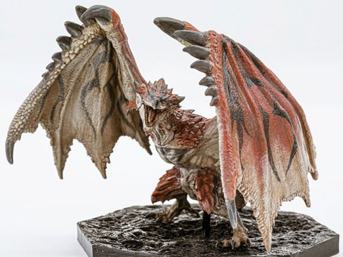 CAPCOM FIGURE BUILDER CUBE MONSTER HUNTER �Η� ���I���E�X �̐��i�摜