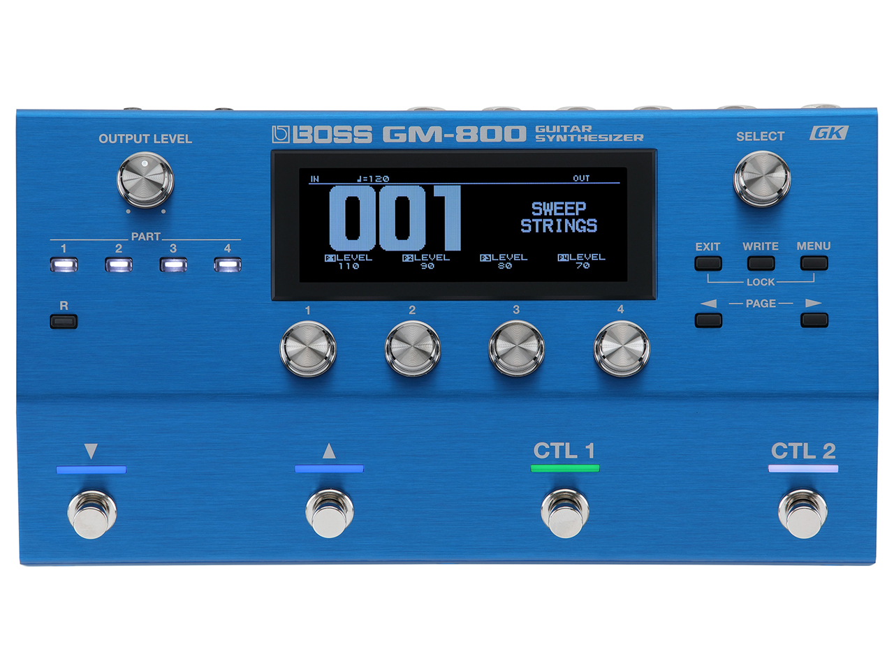 Guitar Synthesizer GM-800 �̐��i�摜