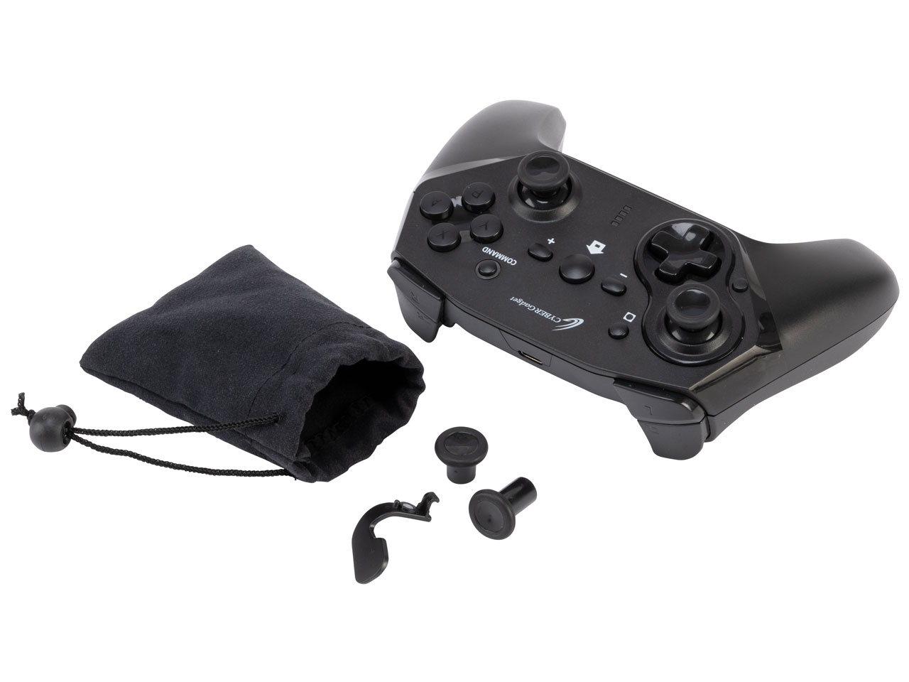 CYBER�E�W���C���R���g���[���[ PRO ���~�e�b�h �����^�C�v(SWITCH�p) CY-NSGPLWL-BK [�u���b�N]