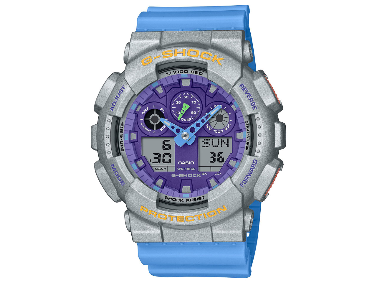 G-SHOCK Euphoria�V���[�Y GA-100EU-8A2JF �̐��i�摜