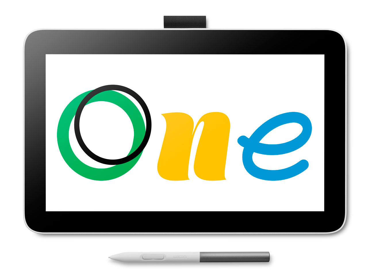 Wacom One �t���y���^�u���b�g 12 USB-C Cable DTC121W0D [�z���C�g] �̐��i�摜