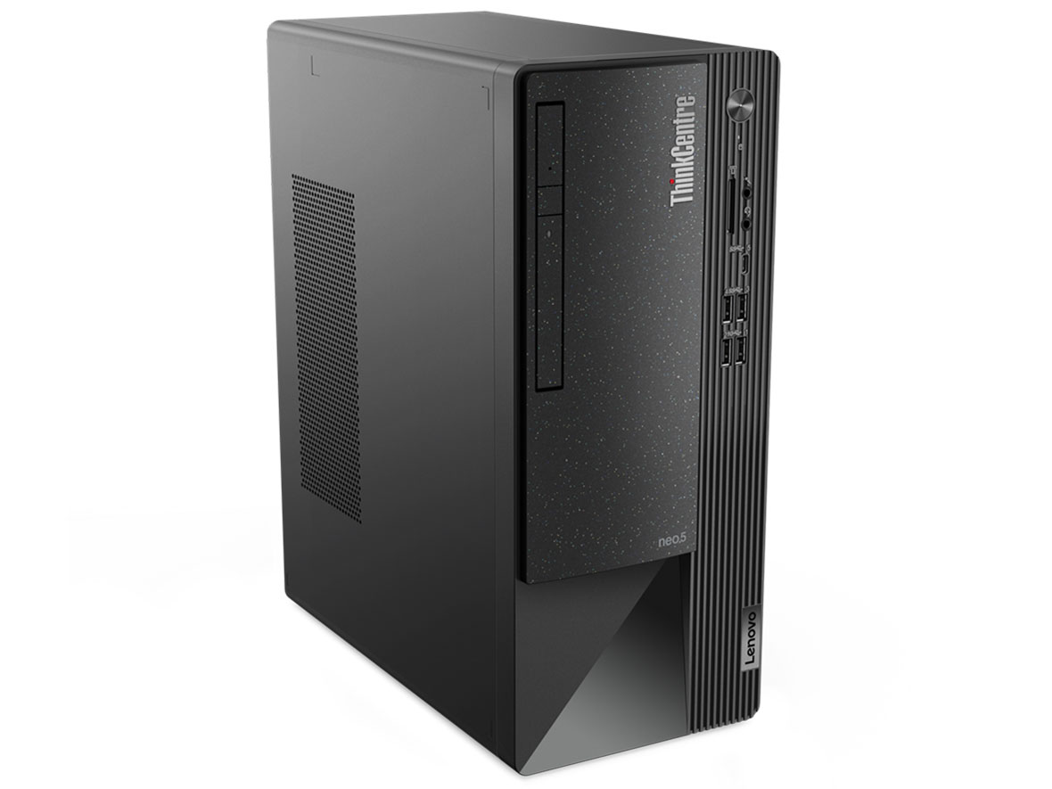 ThinkCentre neo 50t Tower Gen 4 Windows 11 Pro�ECore i5 13400�E8GB�������[�E256GB SSD���� �p�t�H�[�}���X 12JBCTO1WW