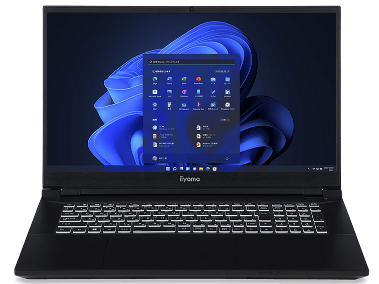 LEVEL-17WR174-i7-TLX Core i7 13700HX/16GB������/500GB NVMe M.2 SSD/RTX 4070/17�C���` WQHD �̐��i�摜