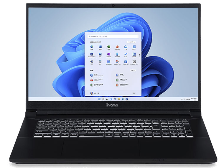 SENSE-17WR174-i7-TLX Core i7 13700HX/16GB������/500GB NVMe M.2 SSD/RTX 4070/17�C���` WQHD �̐��i�摜