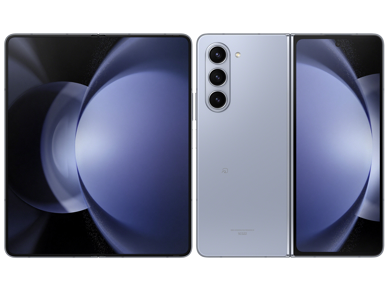 Galaxy Z Fold5 SCG22 256GB au [�A�C�V�[ �u���[] �̐��i�摜