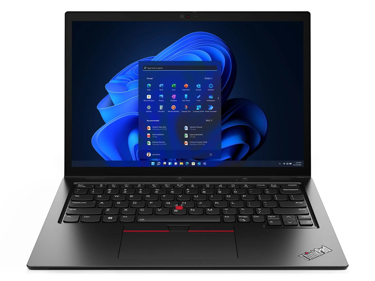 ThinkPad L13 Yoga Gen 3 21B5000JJP [�u���b�N] �̐��i�摜