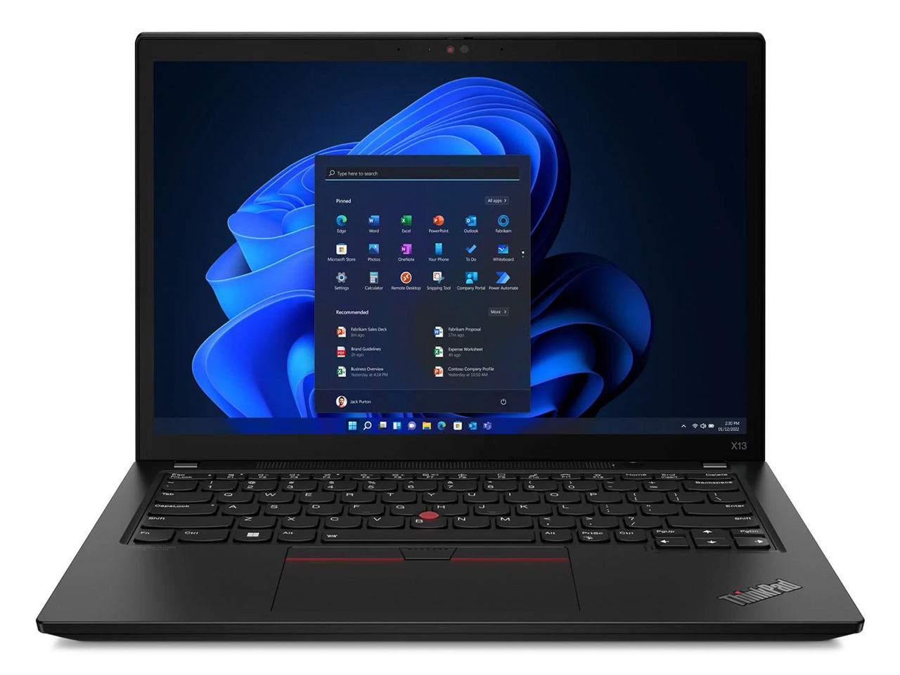 ThinkPad X13 Gen 3 21BN003AJP [�u���b�N] �̐��i�摜