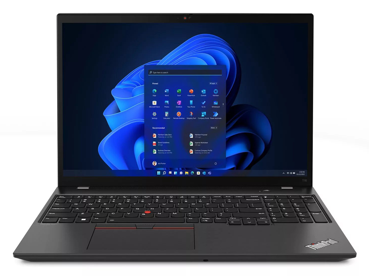 ThinkPad T16 Gen 1 21BV001MJP [�u���b�N] �̐��i�摜