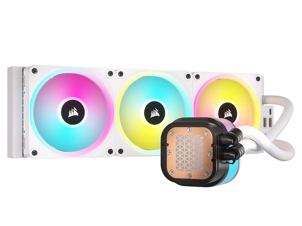 iCUE LINK H150i RGB WHITE CW-9061006-WW [�z���C�g]