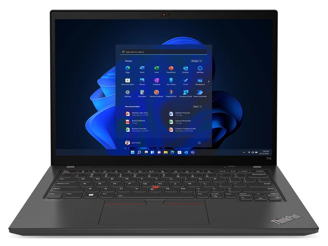 ThinkPad T14 Gen 3 AMD 21CF0000JP [�u���b�N] �̐��i�摜