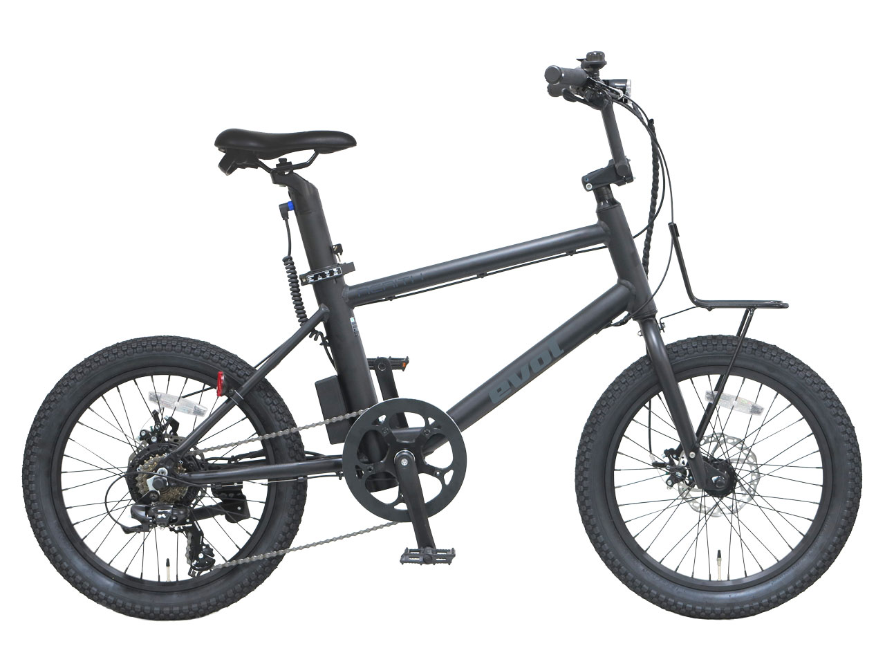 アサヒ　EVOL 電動アシスト自転車EAE07A evol EVOL AERITH EAE07A [ツヤケシブラック] + 専用充電器 価格比較