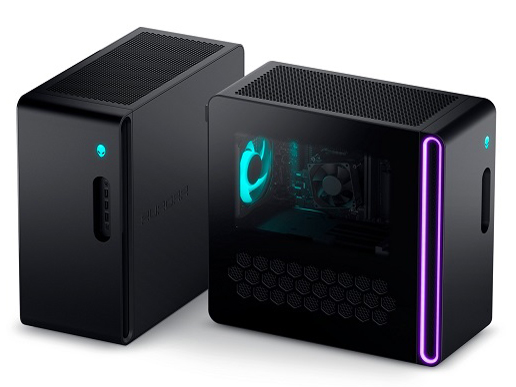 ALIENWARE AURORA R16 Core i7 13700F�E16GB�������E1TB SSD�ERTX 4060Ti���ڃ��f��(���N���A�T�C�h�p�l��) [�o�T���g�u���b�N] �̐��i�摜