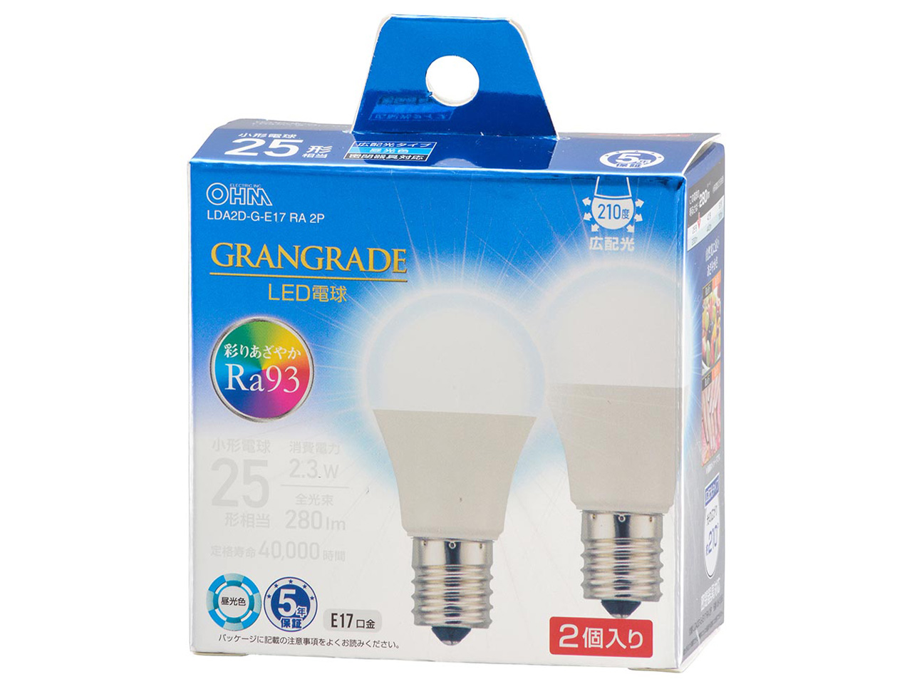 GRANGRADE LDA2D-G-E17 RA 2P [�����F] �̐��i�摜