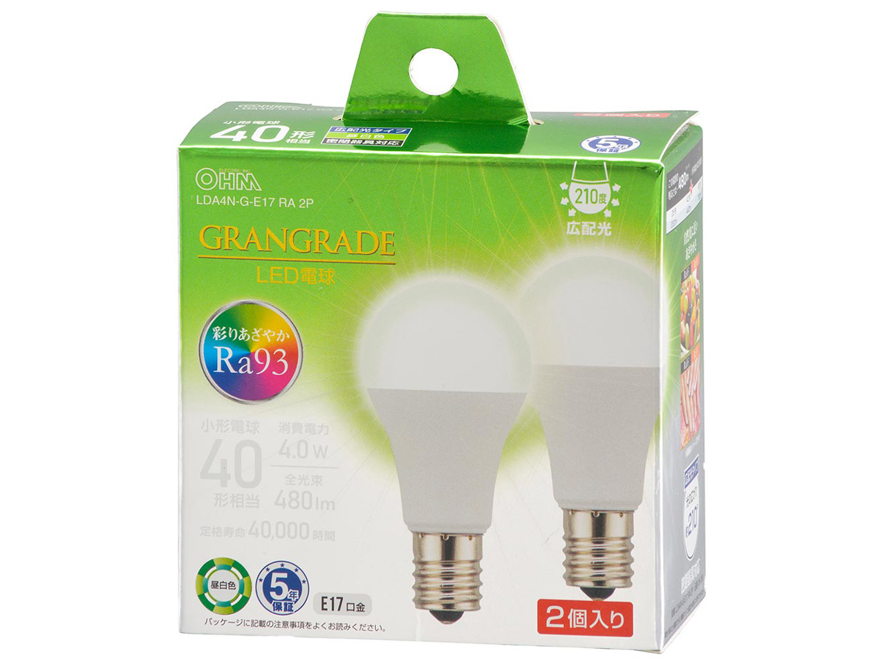 GRANGRADE LDA4N-G-E17 RA 2P [�����F] �̐��i�摜