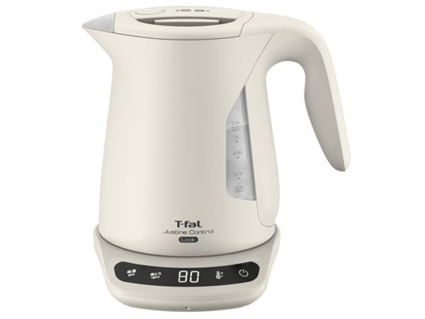 ティファールブラック電気ケトル ジャスティンコントロールロック T-fal(ティファール)ジャスティン ロック コントロール(ブラック