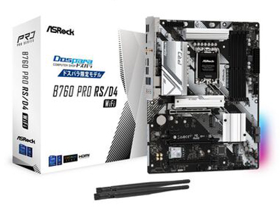 B760 Pro RS/D4 WiFi (B760 1700 ATX) ドスパラ限定モデル