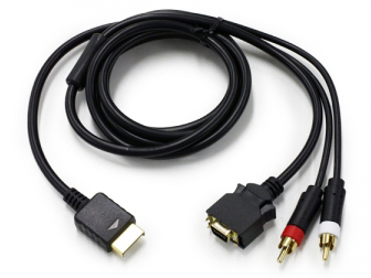 D�[�q�P�[�u��(PS3/PS2�p) CC-P3DCS-BK [1.8m �u���b�N] �̐��i�摜