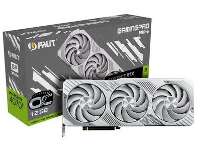 NED407TV19K9-1043W (GeForce RTX 4070 Ti GamingPro White OC 12GB) [PCIExp 12GB] �h�X�p�����胂�f�� �̐��i�摜