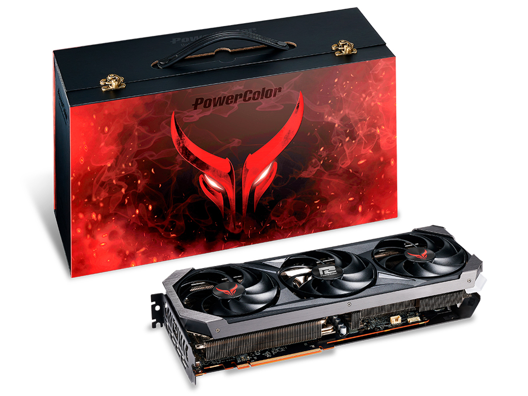 PowerColor Red Devil AMD Radeon RX 7800 XT 16GB GDDR6 Limited Edition RX7800XT 16G-E/OC/LIMITED [PCIExp 16GB] �̐��i�摜
