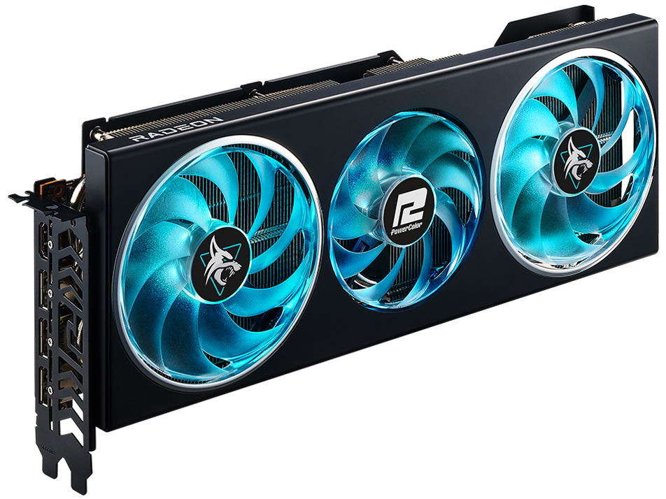 PowerColor Hellhound AMD Radeon RX 7700 XT 12GB GDDR6 RX7700XT 12G-L/OC [PCIExp 12GB]