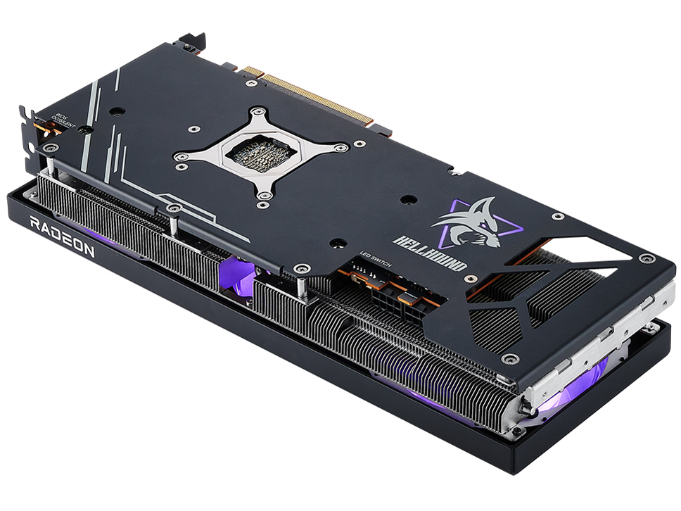 PowerColor Hellhound AMD Radeon RX 7700 XT 12GB GDDR6 RX7700XT 12G-L/OC [PCIExp 12GB]