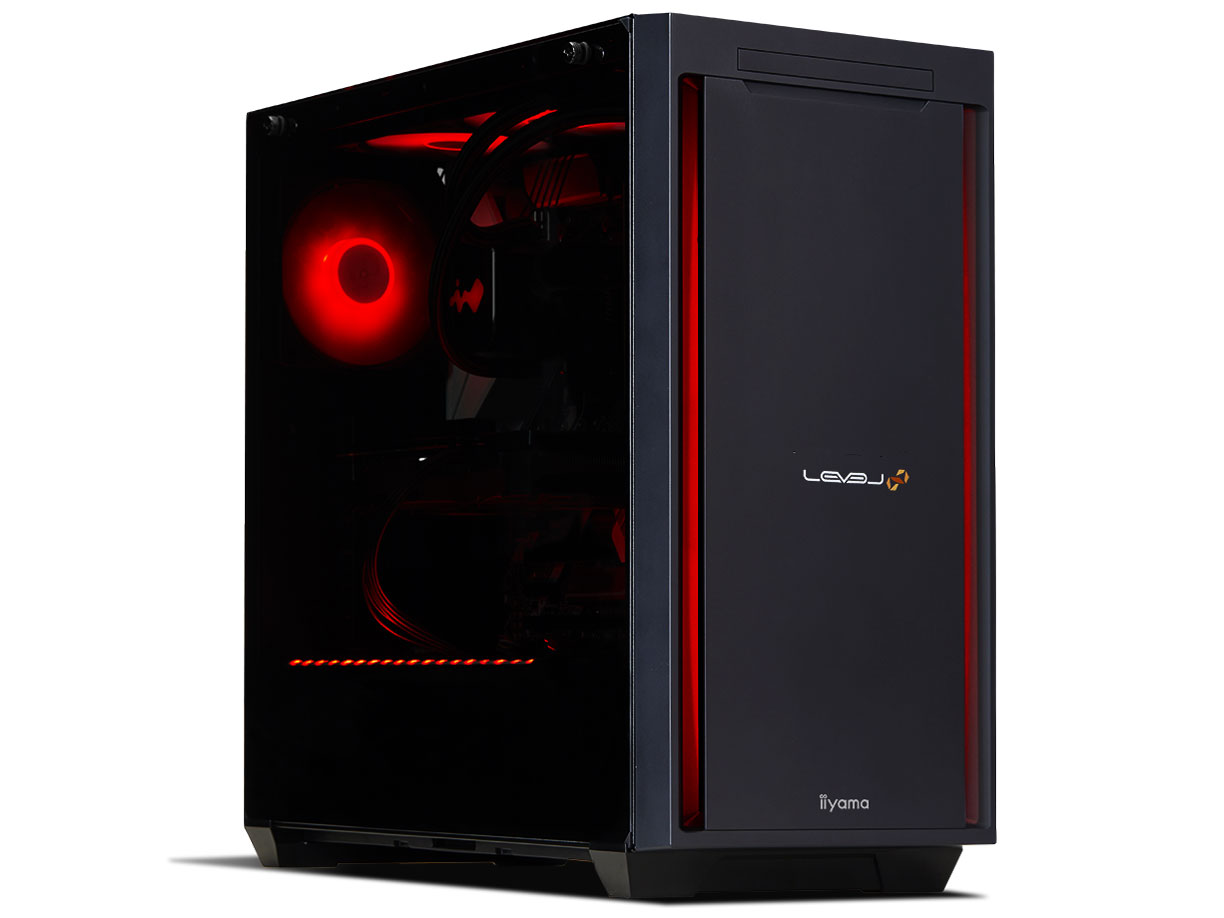 LEVEL-R77A-LC137KF-UL3X [RGB Build] Core i7 13700KF/16GB������/1TB NVMe M.2 SSD/RTX 4070Ti/800W �̐��i�摜