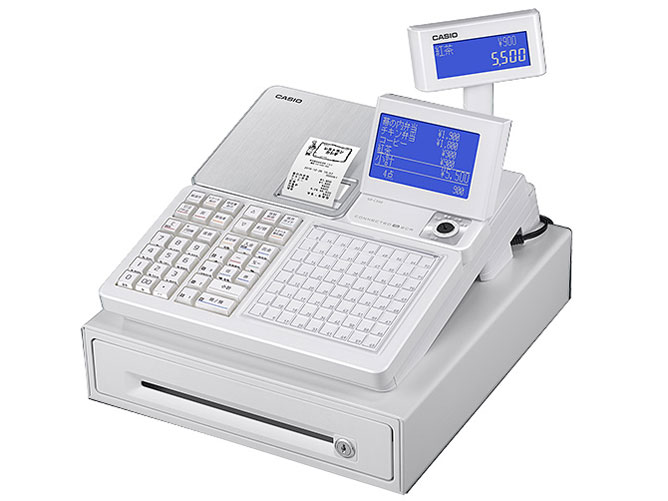 SR-C550-EX 4WE ✖️② SR-C550-EX｜CASIOのレジスターとキャッシュレス決済サービス