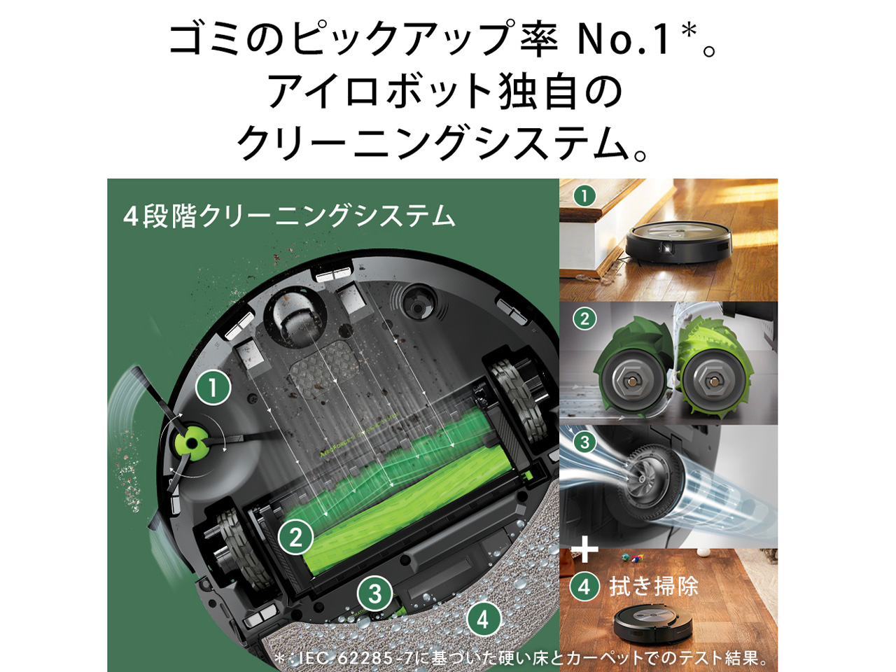 価格.com - 『使用イメージ1』 ルンバ コンボ j9+ c975860 の製品画像
