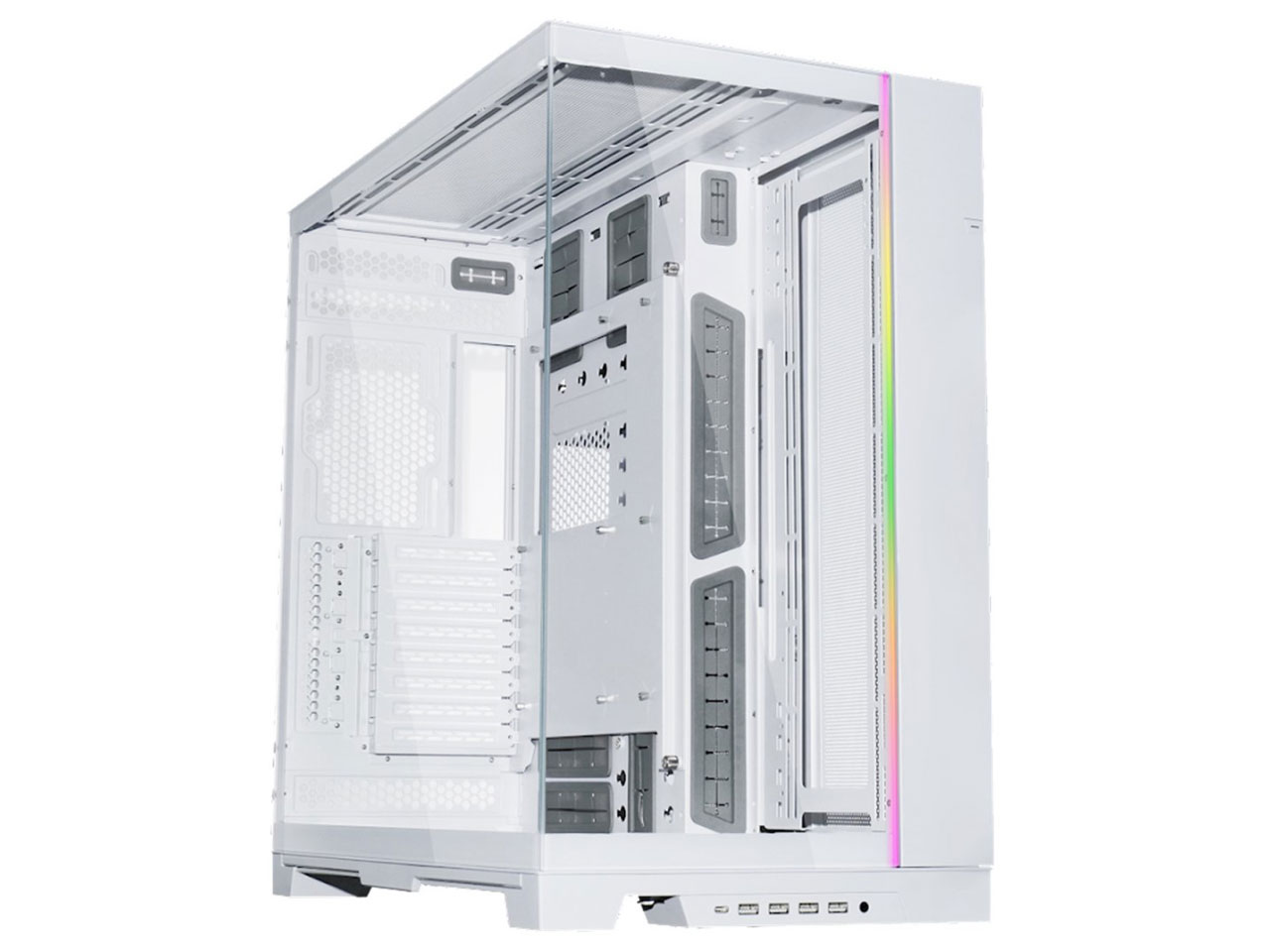LIAN LI Ｏ11 Dynamic ホワイト Lian Li O11 Dynamic Mid-Tower Case (White) PC-O11DW B&H Photo