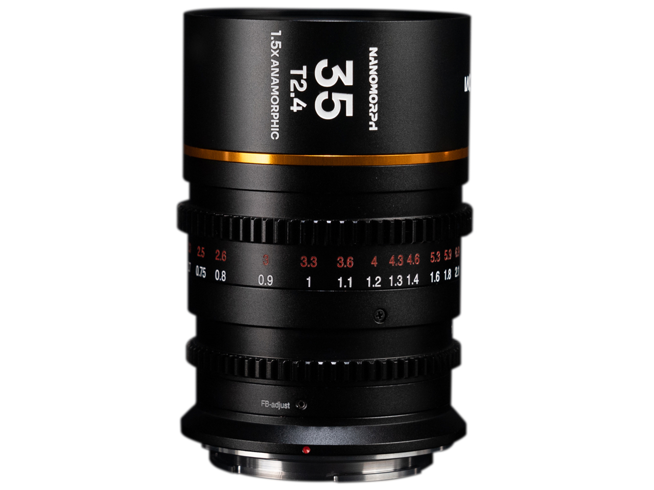 LAOWA Nanomorph 35mm T2.4 1.5x Cine Amber [�}�C�N���t�H�[�T�[�Y�p] �̐��i�摜