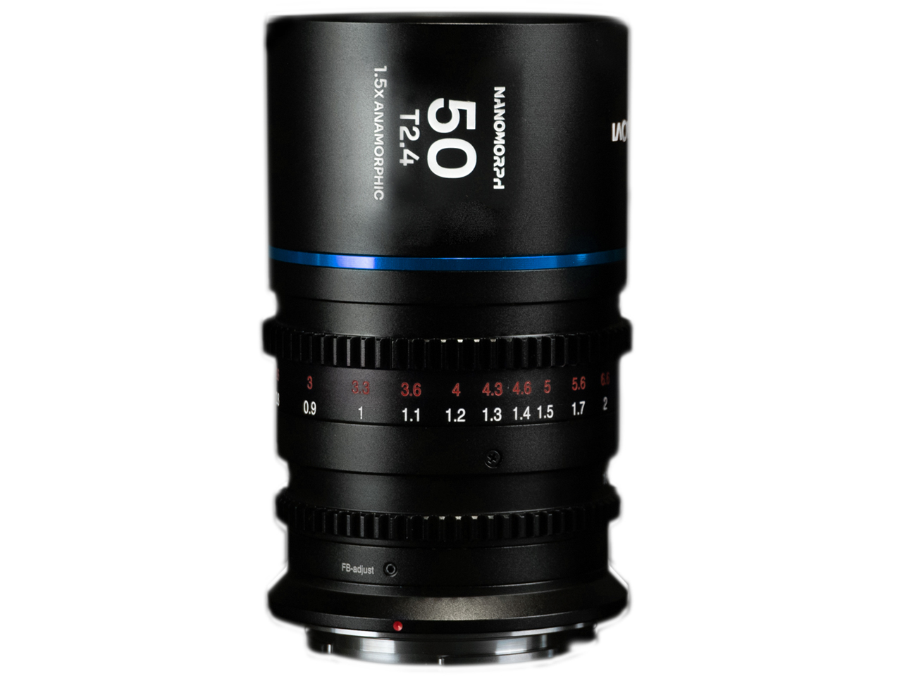 LAOWA Nanomorph 50mm T2.4 1.5x Cine Blue [�L���m��RF�p] �̐��i�摜