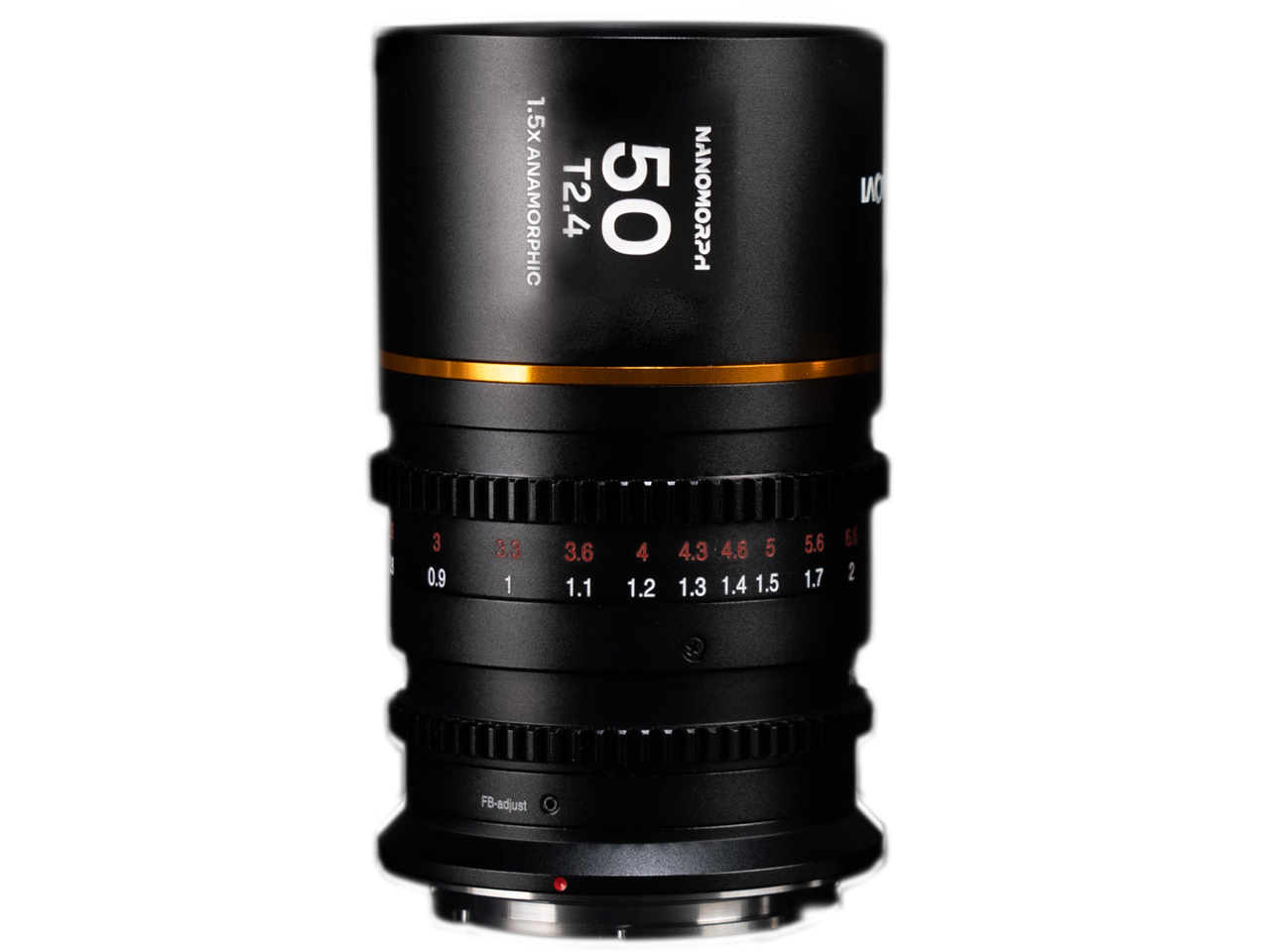 LAOWA Nanomorph 50mm T2.4 1.5x Cine Amber [�}�C�N���t�H�[�T�[�Y�p] �̐��i�摜