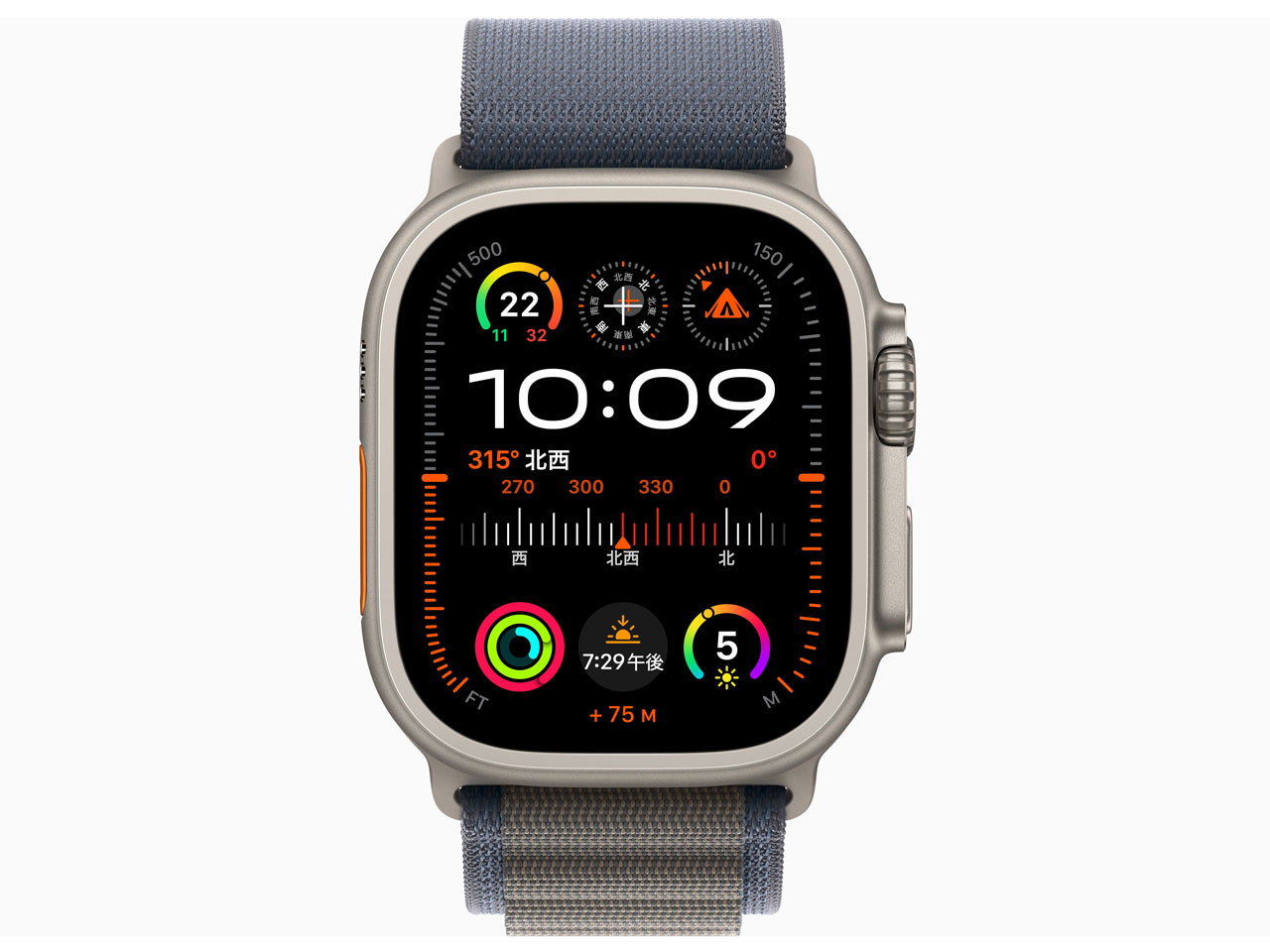 Apple Watch Ultra 2 GPS+Cellular���f�� 49mm MREP3J/A [�u���[�A���p�C�����[�v M]